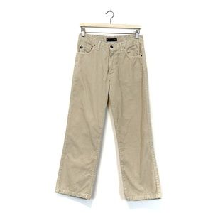 Vintage | Ikeda | Y2K Tan Corduroy Straight Leg‎ Pants Size 29